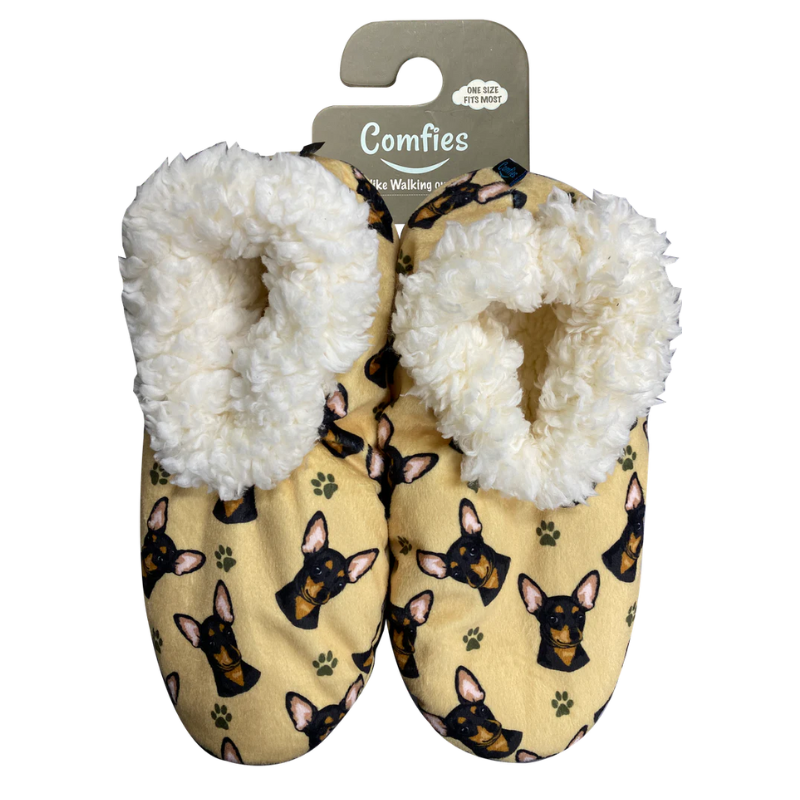 Chihuahua (Black) Slippers