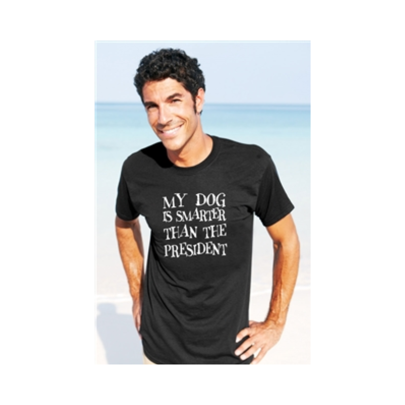 My Dog is Smarter Than the President Short-Sleeve Tee