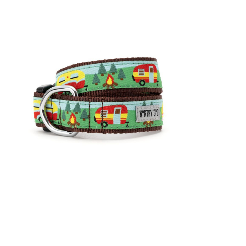 The Worthy Dog Happy Camper Collar