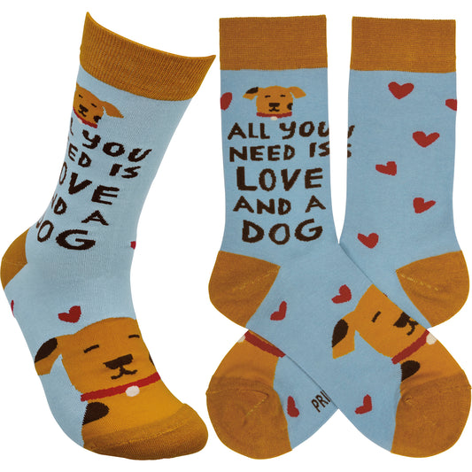 Socks - All You Need is Love and a Dog