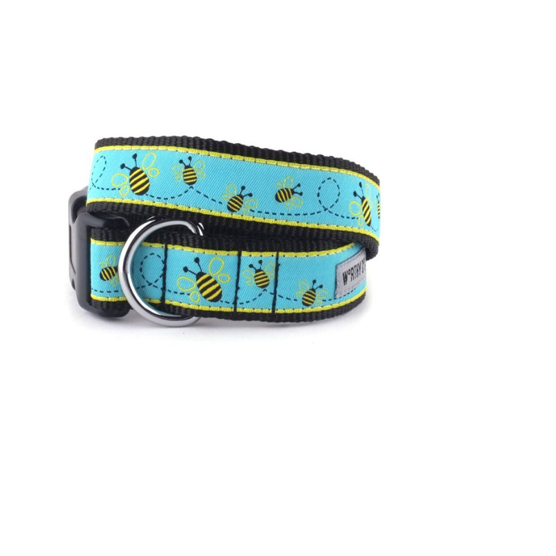 The Worthy Dog Bees Collar