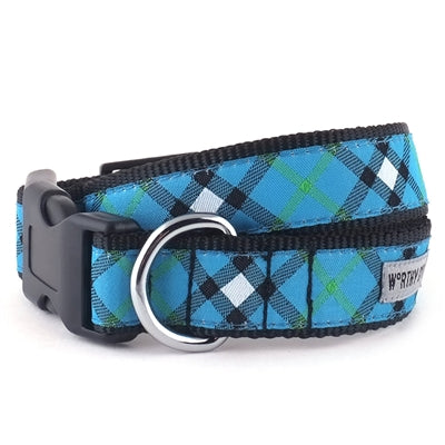 Dog Collar - Bias Plaid