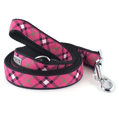 Dog Leash - Bias Plaid