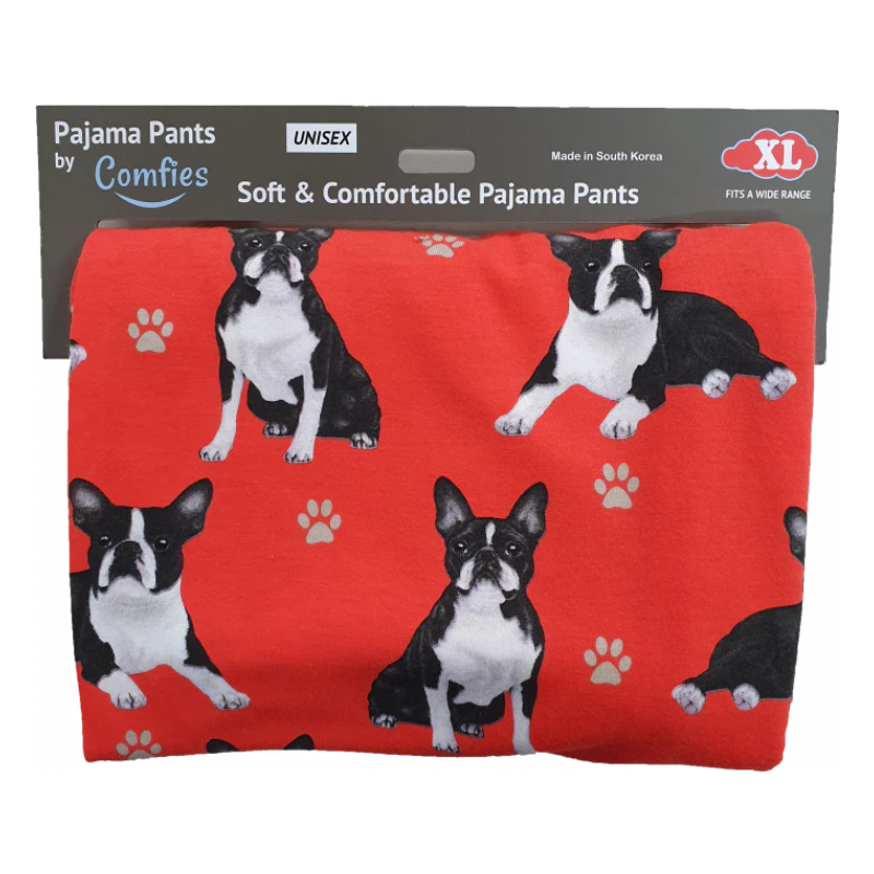 Pajama Bottom - Boston Terrier