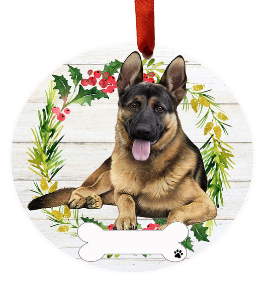 Ceramic Ornament -German Shepherd