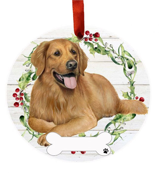 Ceramic Ornament - Golden Retriever