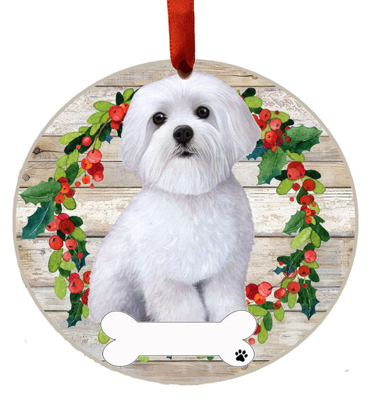 Ceramic Ornament - Maltese