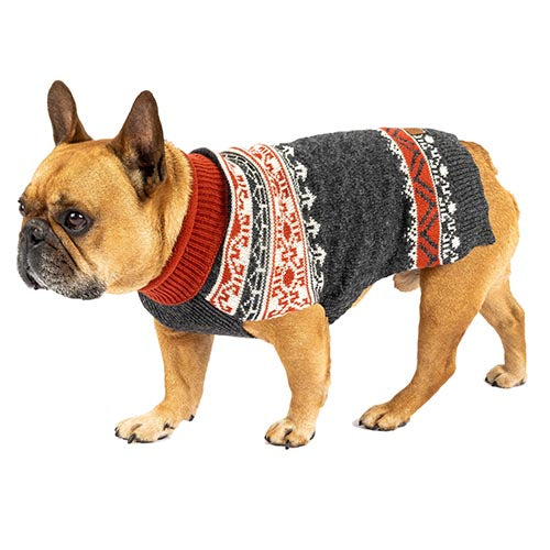 Dog Sweater  - Eddie Bauer Fair Isle with Rollneck