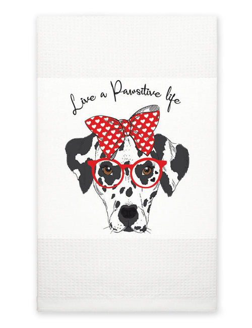 Kitchen Towel - Live a Pawsitive Life