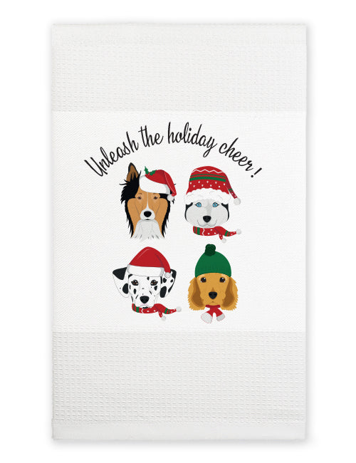 Kitchen Towel - Unleash the Holiday Cheer