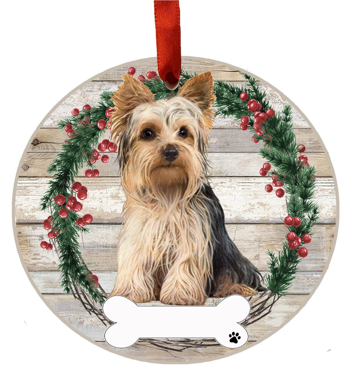 Ceramic Ornament - Yorkie